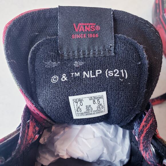 VANS A Nightmare on Elm Street Unisex Hi-Top Sneakers Size Men's 7/Women's 8.5 - Picture 2 of 15